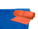 Protégez les matériaux de construction précieux des influences extérieures avec des bâches pour une large gamme d'applications dans différentes couleurs, épaisseurs et tailles.