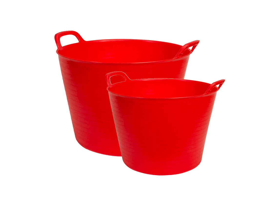 De flexibele Flextubs uit de Gripline-serie zijn voorzien van twee stevige handgrepen en geschikt voor uiteenlopende werkzaamheden. Ze zijn eenvoudig te dragen en verkrijgbaar in verschillende formaten en kleuren. Zo is er voor iedere toepassing een passende Flextub.