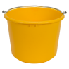 Gripline-C TÜV-GS 12 Seau jaune, anse crochet, graduation