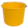 Gripline-C TÜV-GS 12 Seau jaune, anse crochet, graduation