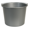 Gripline-L 12 Seau gris, anse bouton, graduation