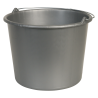 Gripline-L 12 Seau gris, anse bouton, graduation