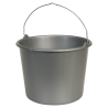 Gripline-L 12 Seau gris, anse bouton, graduation