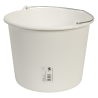 Gripline-L 12 Seau blanc, anse bouton, graduation