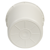 Gripline-L 12 Seau blanc, anse bouton, graduation