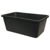 Gripline-D Tub rectangular  90 zwart, 4 handgrepen, L-scala
