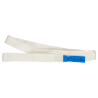 Konvox Sangle de levage 25mm 0,3 ton 0,60m 5:1 blanc