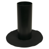 Pandser EPDM Onderuitloop Ø 125 x 300 mm 90°