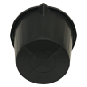 Gripline-X 14 Eimer schwarz, Hakenbügel, L-Skala, Tülle