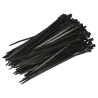 Konvox Bundelbandje 4,8 x 190mm zwart zak à 100 st