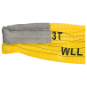 Konvox Sangle de levage 3 ton 5m jaune