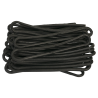 Konvox Caoutchouc de tension 20cm noir boîte de 100 pcs