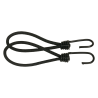 Konvox Spanner met spinhaak 20cm 6mm koord zwart, set à 2 st