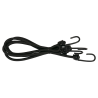 Konvox Spanner met 2 spinh 100cm 8mm koord zwart, set à 2 st