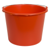 Gripline-L 12 Seau orange, anse bouton, graduation