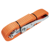 Konvox Spanband 50mm ratel/haak HD 5m 5000daN Oranje