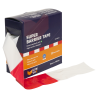 Konvox Afzetband rood/wit 80 mm x 500 M