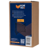 Konvox Moduload cargo net met haken 1x1mtr zwart