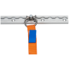Konvox Moduload L Spanngurt 25mm Ratsche HD 1mtr 750daN orange