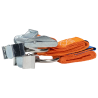 Konvox Moduload L 25 mm lashing strap with cam buckle 0.75 m 175daN orange