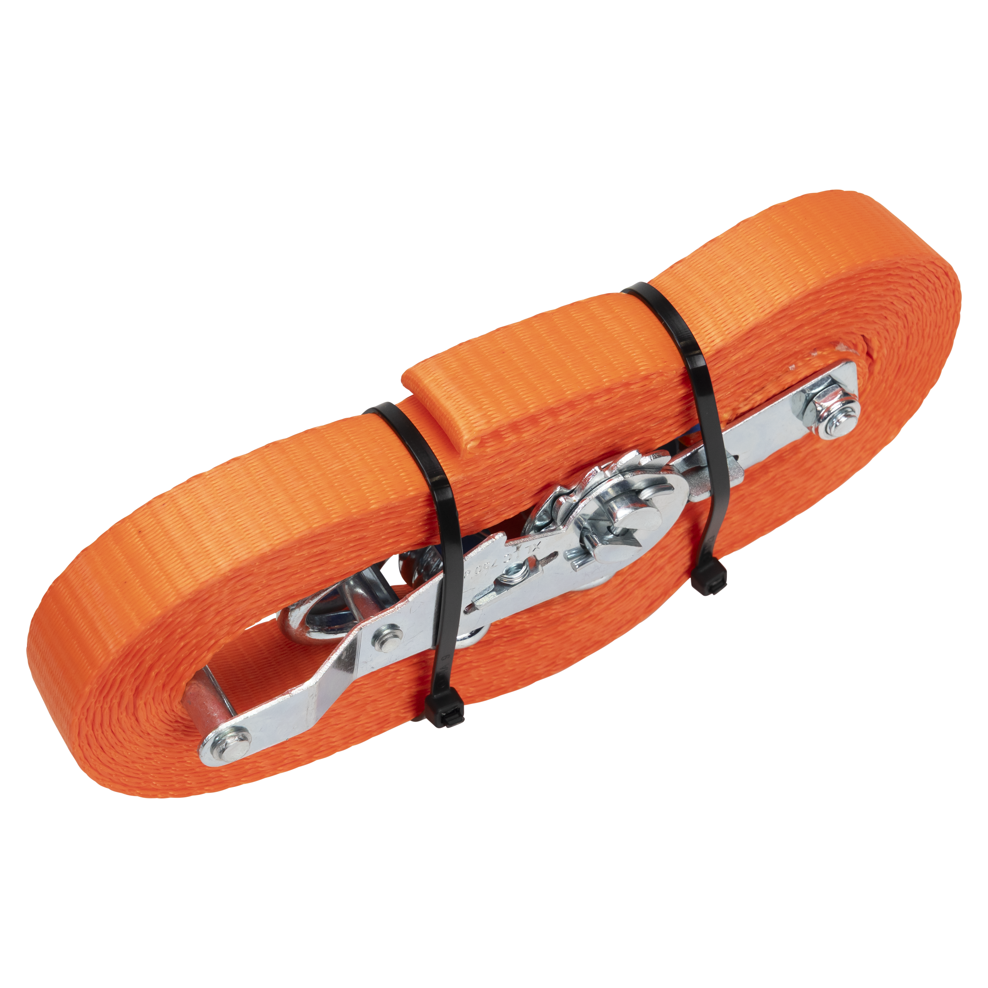 Konvox Spanband 25mm ratel/haak HD 7m 1500daN Oranje