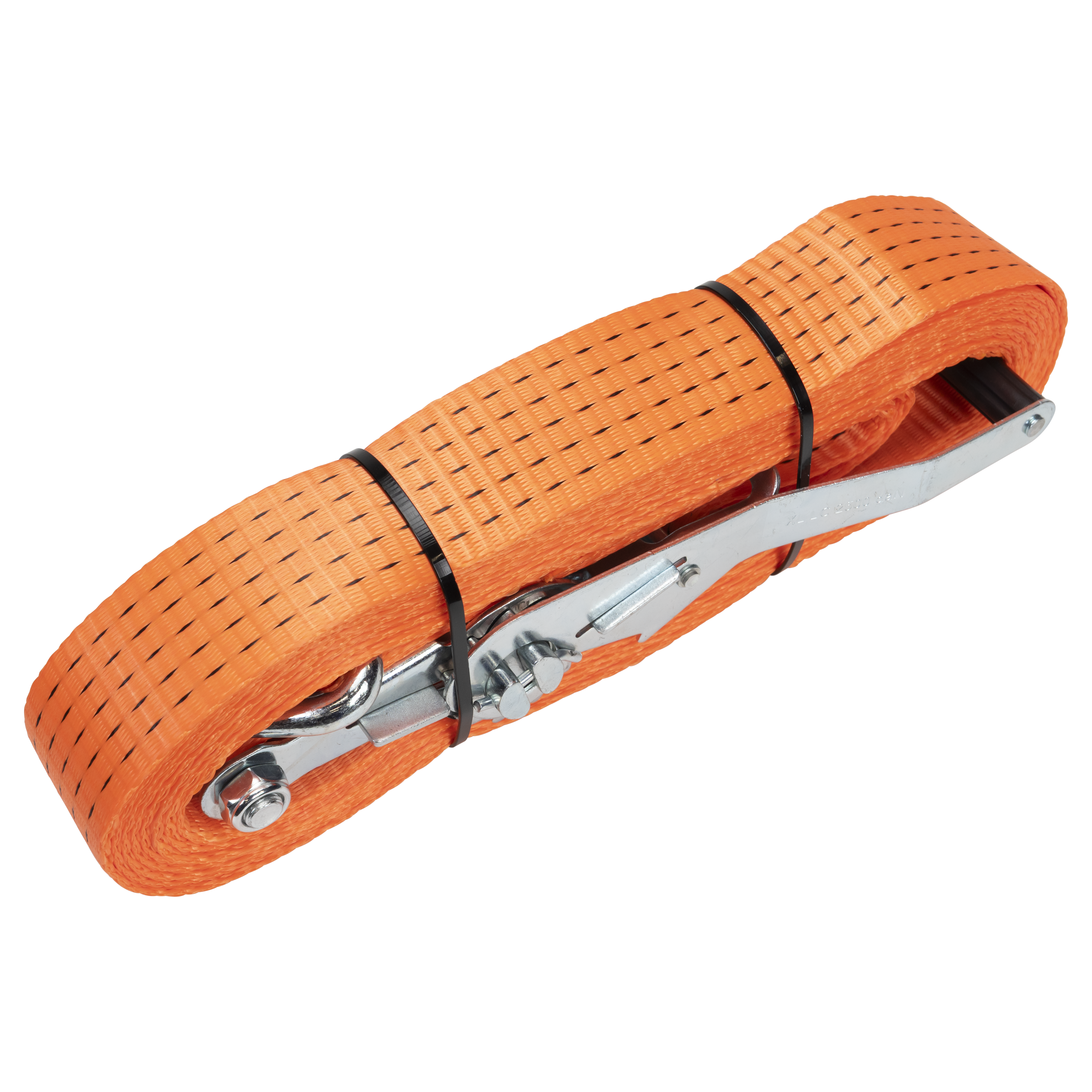 Konvox Spanband 50mm ratel/haak HD 7m 5000daN Oranje